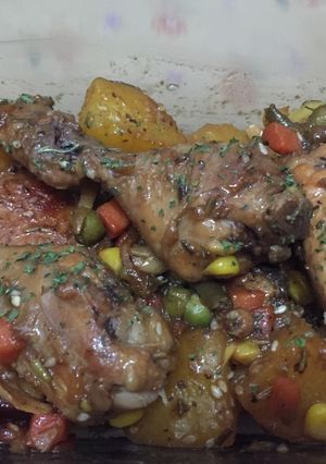 Foto resep Lemon & Rosemary Marinated Chicken Happycall