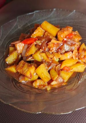 Foto resep Kentang Tempe Kecap Sat-Set - Lauk 15 Menit Anti Gagal