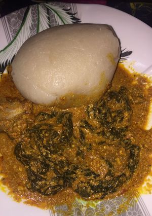 A picture of Easy pounded yam.