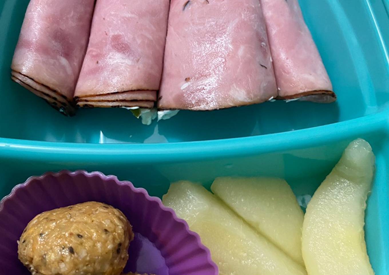 Ham and pickle roll ups