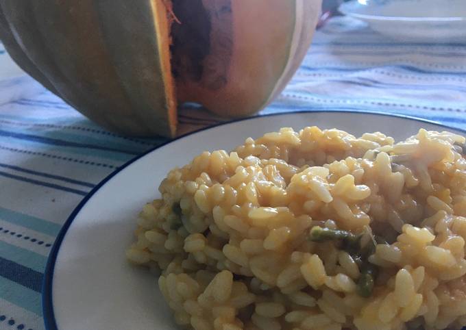 Come a Preparare Fatto in casa Risotto Zucca ed Asparagi