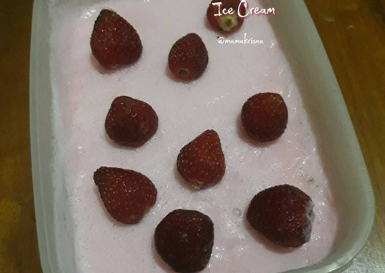 Ice Cream Strawberry