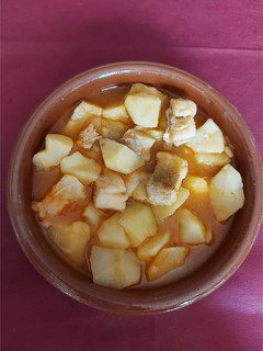 Una foto de Patatas con Bacalao