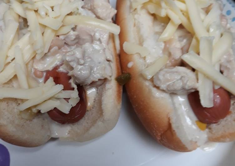 Steps to Make Favorite White Chilidogs