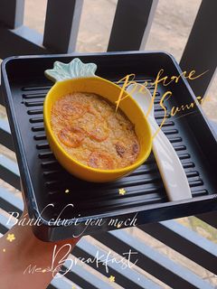 Hình của món Bánh chuối yến mạch (em bé).