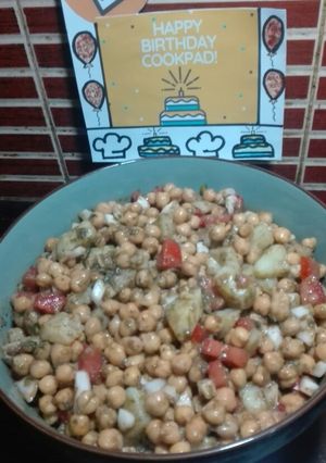 A picture of Chaana Chaat.