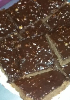 صورة لوصفة كيك بالشوكولاتة 😋😋