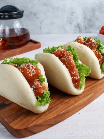 Cara Gampang Membuat Resep Bakpao Lipat Isi KOBE Ayam Goreng K-Pop yang Menggugah Selera Anti Ribet, Bikin Ngiler