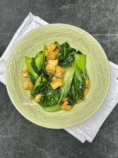 Foto resep Tumis Pokcoy Tahu Saus Tiram