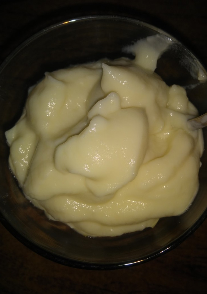 Una foto de Postrecito de Maizena y leche deslactosada