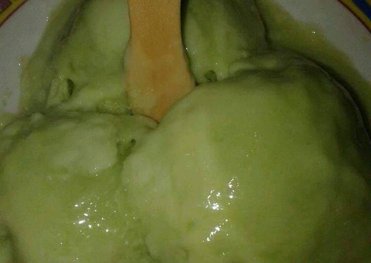 Bagaimana Menyiapkan Ice Cream Alpukat Lembut Homemade, Lezat Sekali