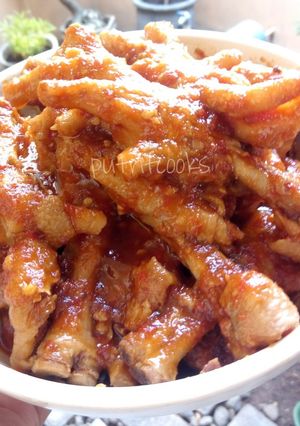 Foto resep Ceker Pedas Sederhana