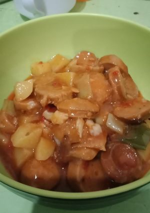 Foto resep Sosis Asam Manis