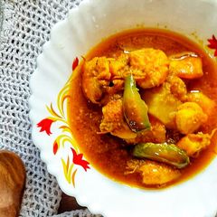 A picture of Prawn Curry.