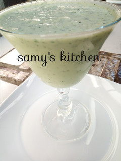 A picture of Cucumber juice recipe by samy,s kitchen.