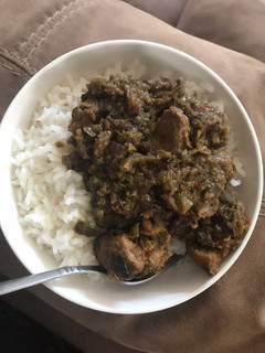 A picture of Ofada Sauce.