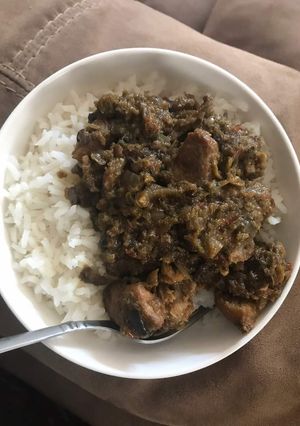 A picture of Ofada Sauce.