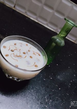 A picture of Zafraani Kheer.