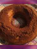 Ciambella goccine, cocco e mandorle