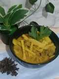 Gulai rebung usus tetelan sapi