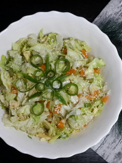 عکسی از دستور سالاد سبزیجات به سبک ژاپنی