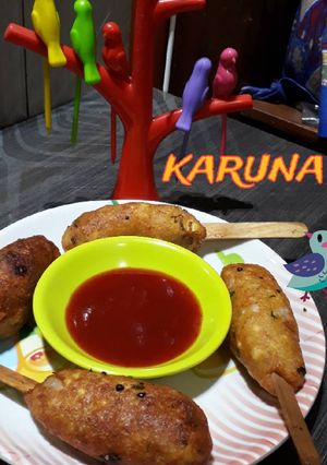 A picture of Paneer Lollipops.
