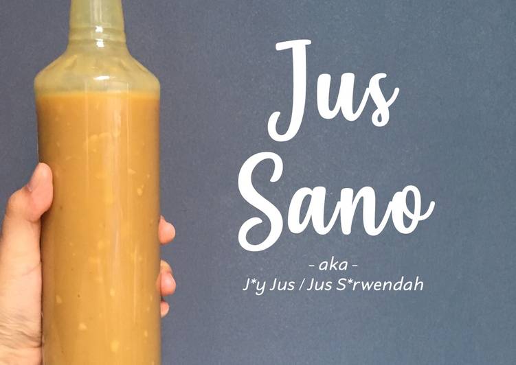 Bagaimana Membuat Jus Sano / Joy jus / Jus langsing yang Enak Banget