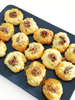 Une photo de Cookies roquefort et noix