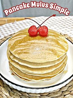 Foto resep Pancake Teflon Mulus Ala-ala yang di hotel :D
