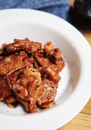 味噌炒豬肉 的食譜成品照片