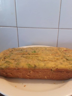 Una foto de Budín de lechuga y morrón