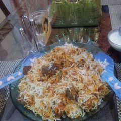 A picture of Simple biryani.
