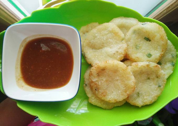 Resep Rujak cireng nasi simple (Camilan gurih, pedes, seger), Sempurna