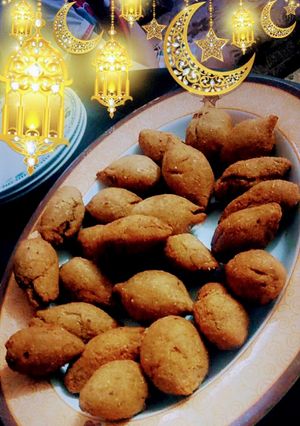 A picture of Fried Kibbeh with Amazing Flavor.