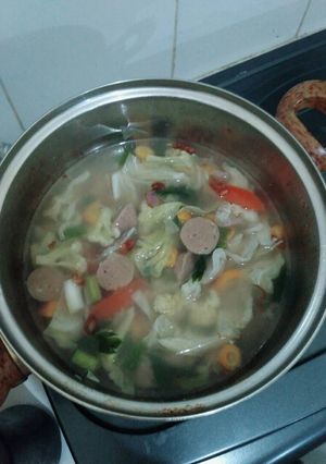 Foto resep Sup Bakso Simple #BantuMantenBaru
