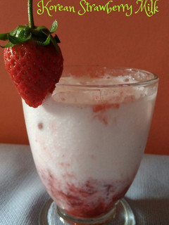 Foto resep Korean Stawberry Milk