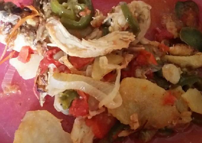 Sobras de pollo asado a la mexicana Receta de Soto Yanetsita- Cookpad