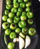 Salsa verde taquera asada