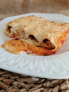 Una foto de Canelones de soja