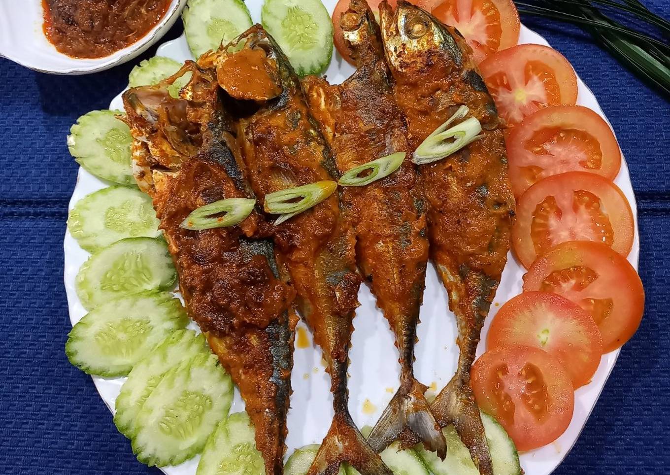 Ikan bakar khas padang