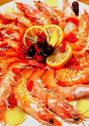 A picture of Shaoxing Drunken Shrimp.