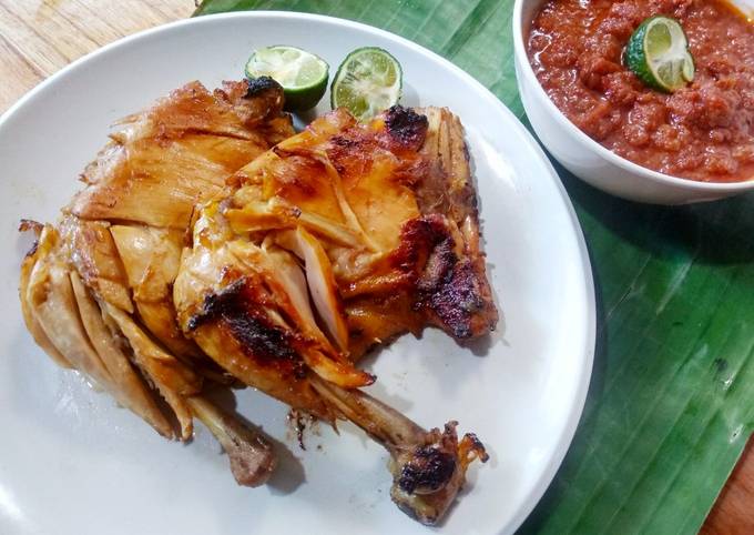 Ayam Geprek Bakar Daging Lunak Teflon