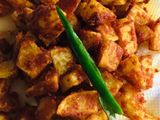 உருளை டிரைரோஸ்ட் பொரியல்(potato dry roast recipe in tamil)