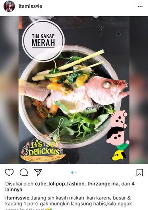 Foto resep Tim Kakap Merah