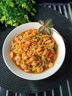 Foto resep Tumis Pepaya Muda Udang