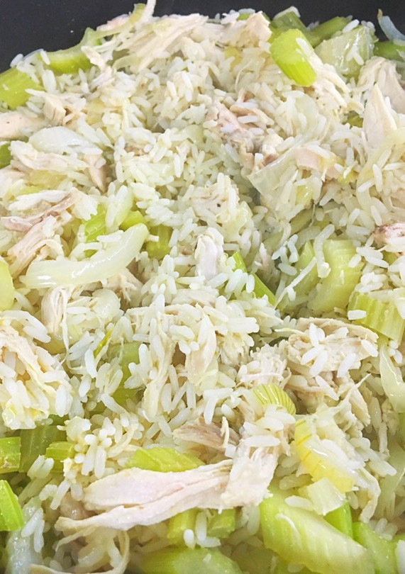 Una foto de Arroz con Pollo y Celery