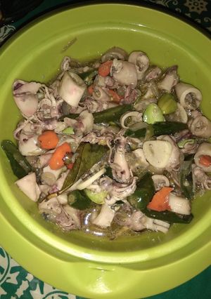 Foto resep Cumi tumis pete