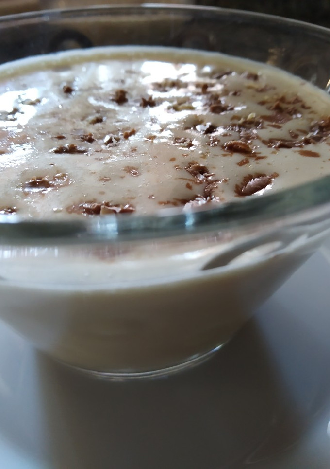 Una foto de Mousse de turrón blando de cacahuete