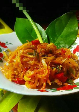 Foto resep Tumis Pepaya Muda