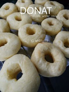 Foto resep Donat (metode water roux)